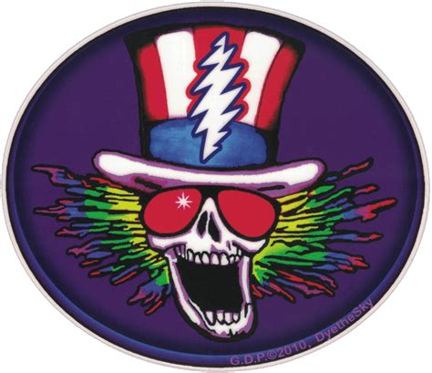 grateful dead window clings